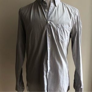 J Crew plaid cotton button down shirt size Medium